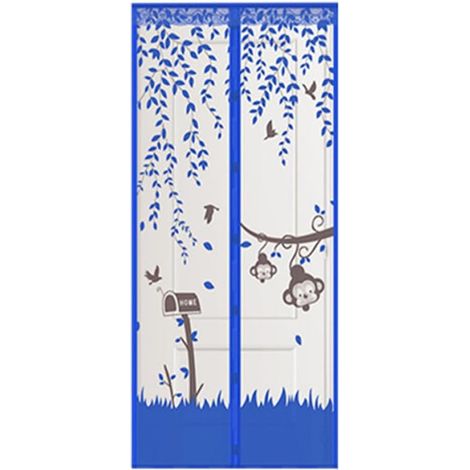 Moustiquaire magnétique, rideau de porte, anti-insectes, anti-mouches (1/5)
