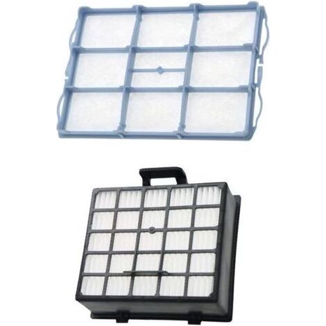 Pièces d'aspirateur 2 pièces (filtre moteur 1 pièces + filtre HEPA 1 pièces) pour série Bosch BSGL VSZ BSD BSA (1/5)