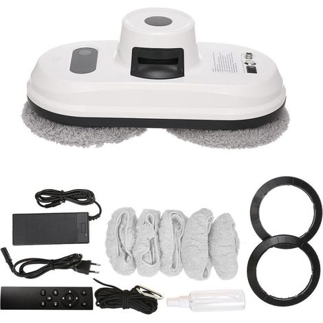 Robot de nettoyage de vitres électrique – Forte adsorption sous vide – Télécommande – Nettoyage rapide 4 min/m² – Zone 6 x 5 m – Tancyco (1/5)