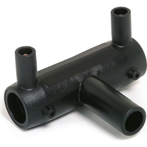SMARTFUSE T-Stück 32 - 32 - 32, PE 100, schwarz (1/2)