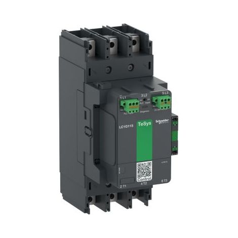 Contacteur TeSys G185 SCHNEIDER triphasé 305 A 200-500 V CA-CC, IP41, -25 à 60 °C, 4,1 kg