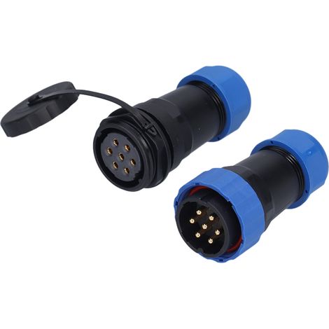 Connecteur Aviation 7 Broches Mâle Femelle Étanche Antioxydant Haute Performance pour Applications Diverses (1/5)