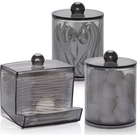 Lot de 4 carreaux de miroir acrylique autocollants 30 x 30 cm, pleine longueur, pour chambre (1/4)