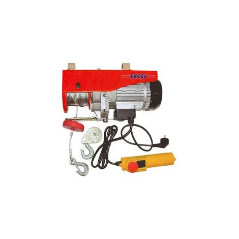 Palan électrique 300-600 kg 1050W Câble 18 m