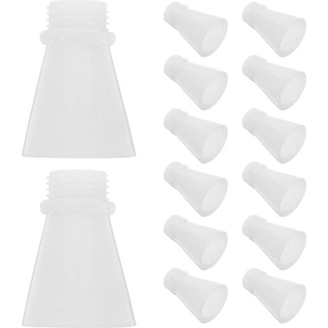 Embouts en plastique, filetage 1,5, pour extincteurs, lot de 50. Accessoire léger et facile