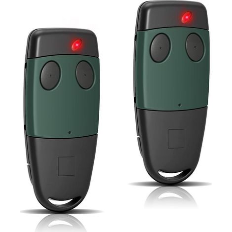 Lot de 2 Remplacement pour telecommande Cardin s449-QZ2, 433,92 MHz 2 Canaux, Pré-codée pour Cardin TXQ449100 TXQ449200(Cod. TXC4492P0 Remplace Le modèle TXQ4492P0) (1/5)