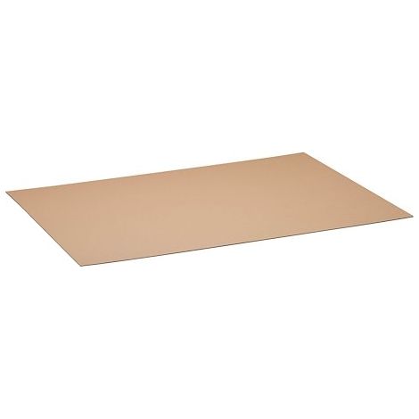 Plaque intercalaire en carton ondulé 118 x 78 cm – Lot de 25 – Carton 100 % recyclé – Épaisseur 3 mm – Qualité 315 g/m² – Miya