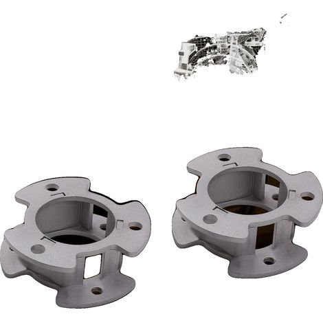 Kit de elevación, altura de elevación de 6,35 cm (2,5 pulgadas), construcción de acero, compatible con Ford Ranger 2WD y 4WD, instalación atornillada, mayor distancia al suelo. (1/5)