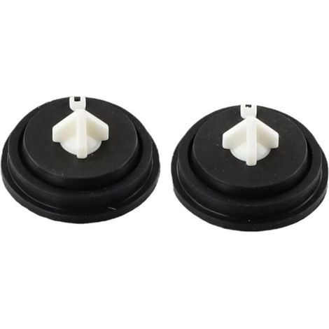 Joint de chasse d’eau WC 3 pièces compatible Siamp – membrane + insert pour robinet flotteur, caoutchouc haute résistance (1/2)