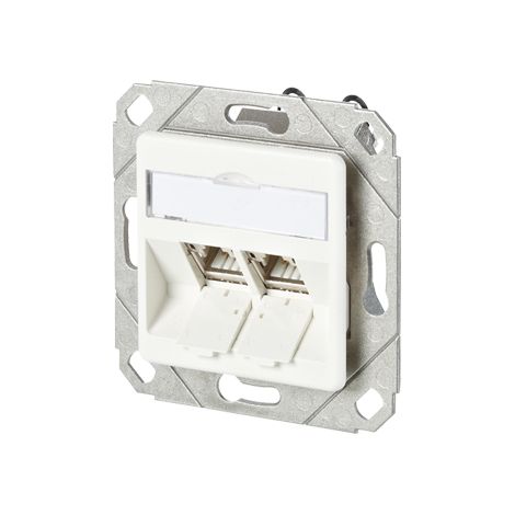 METZ CONNECT 130B11D21102-E toma de corriente RJ-45 Blanco