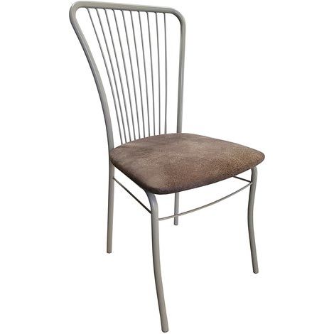 Italchair Sedia 002 Irina I Tortora E Argento Silver (1/3)