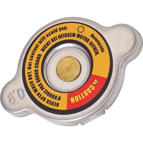 Dieseltankdeckel aus Aluminiumlegierung, gute Abdichtung, Motorwassertank-Schutzkappe für Baggerlader, rot, klein (1/5)