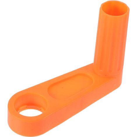 Poignée de Enrouleur pour Orange Rechange de Tuyau D'arrosage  Plastique, Installation Facile, Remplace une Poignée Usée ou Cassée, pour Chariot et Dévidoir (1/5)