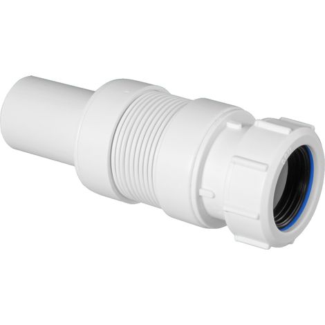 McAlpine MINIFLEX-4 1.25" universal compression connection x 1.25 " plain spigot Short Miniflex Flexible Connectors (1/4)