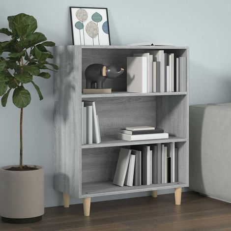 Buffet - Armoire de rangement Enfilade Sonoma gris 69,5x32,5x90 cm Bois d'ingénierie BV210442 - BonneVie (1/5)