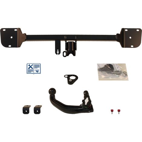 Attelage rotule démontable Oris + faisceau Trail-Tec universel 7 broches - MERCEDES-BENZ CLA Shooting Brake (1/2)