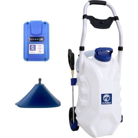 Pulvérisateur électrique sur batterie PROWAX 30 - 30 L, autonomie 3 h, portée 13 m
