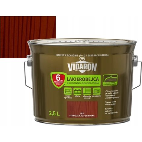 Barniz protector y decorativo para madera de secuoya californiana, 2,5 l (1/5)