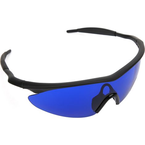 Lunettes de golf haute définition pour la localisation des balles. Lunettes de protection avec verres teintés spéciaux filtrant l'herbe et le feuillage. (1/5)