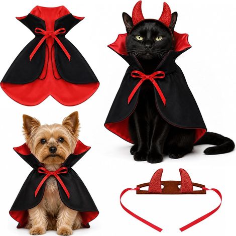 2 Hundekostüm Halloween chien Umhang(S) 2 Hundekostüm Halloween chien Umhang(S) (1/5)