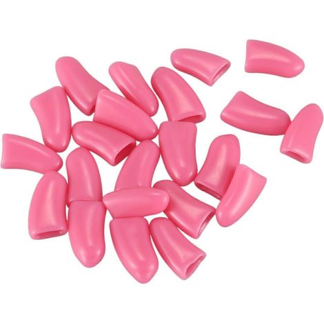 20 protège-griffes souples pour chat, pour empêcher les griffes de s'accrocher + colle adhésive (1/5)