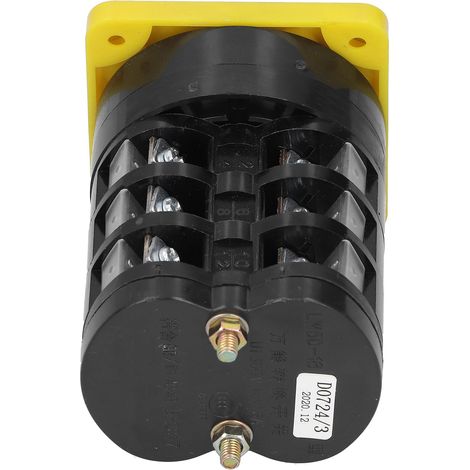 Universeller Umschalter LW5D-16D0724/3 Kombinierter Lasttrennschalter und Stromabschalter (1 aktiv, 2 Standby, 3 Positionen, 110-380V/16A) (1/5)