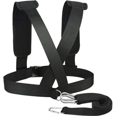 Bandes de résistance pour entraînement de fitness et d'agilité - Facile à utiliser - Noir (1/5)