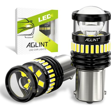 P21W 1156 LED Bulb 12V 24V 31SMD Car Rear Light DRL White (1/5)