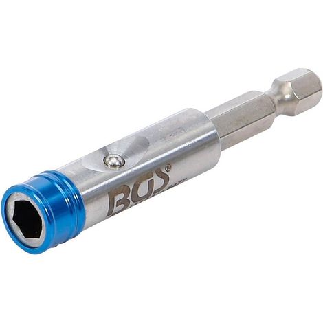 Douille à Embouts avec Raccord Rapide 6,3 mm (1/4) - Acier, Précision et Rapidité d Utilisation - D-Work (1/5)