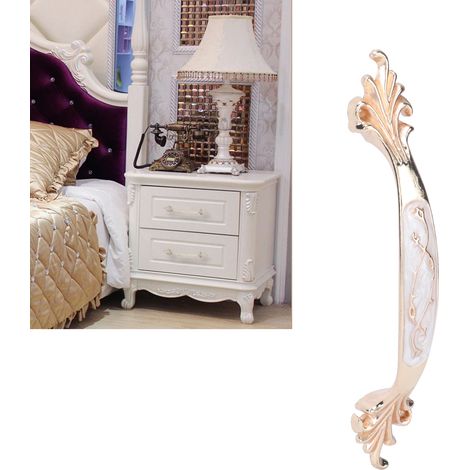 Poignée de tiroir style européen, bouton pour armoire et meubles de maison et bureau. Design élégant, finition lisse, fixation solide pour une touche moderne. (1/5)