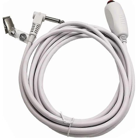Cordon d'appel infirmière avec bouton-poussoir, fiche mono 6,35 mm, pour poste de soins infirmiers (1/4)