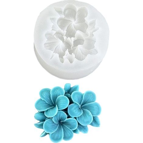 Moule en Silicone pour fabrication de bougies à fleurs-2