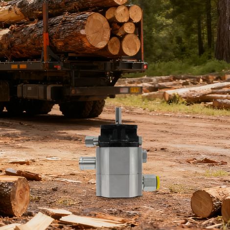 Hydraulic Log Splitter Pump,  Hydraulic Pump for Wood Splitting Machine,  for Forestry Press Snowplow Dump Lift (1/5)