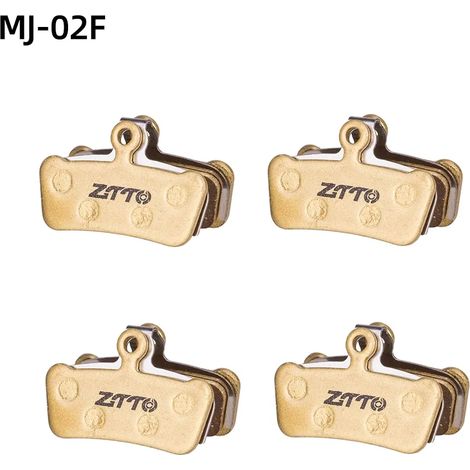 Plaquettes de frein VTT tout métal en 4 pièces, compatibles avec les freins à disque MT200, M8000, M785, G03TI, G04TI, DB1 Level Guide Code, DB1, BB5, BB7, CR, MT2, MT4 et R1. (1/5)