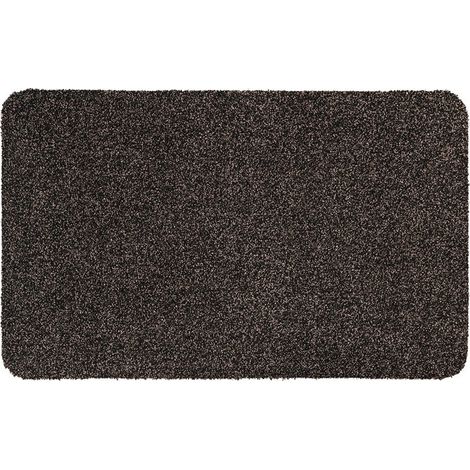 Tappeto d’Ingresso Majestic – Grigio Talpa – 50 x 80 cm – Supporto in Vinile Antiscivolo