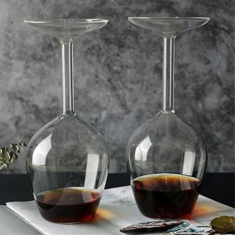 Verre à cocktail renversé de 414 ml (14 oz liq.) - Verre à martini renversé (lot de 2) (1/5)