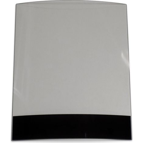 Vitre pour poêles à cheminée UNI-1068 de Techfire - vitrocéramique - dimensions d'encastrement parfaitement adaptées