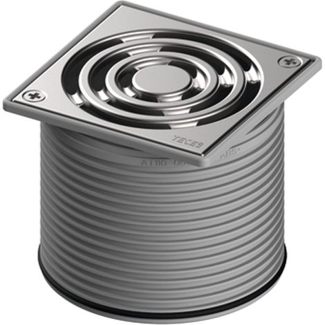 TECEdrainpoint S cadre de grille, acier inoxydable, 100x100mm, y