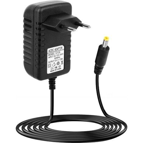 Adaptateur Secteur 15W pour Echo Dot 3e / 4e / 5e Gén, 15W Chargeur pour Echo Show 5 1ère / 2e Gén/Spot/TV Cube, 12V 1.25A Chargeur d’Alimentation avec Câble 2M (1/5)