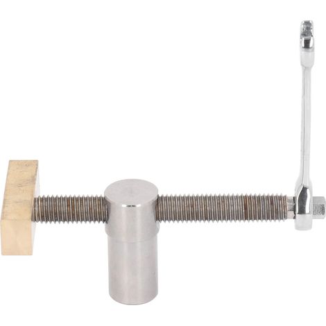 Pince de bureau pour le travail du bois de 19 mm, en acier inoxydable et laiton, butée d'établi, serre-joint à fixation rapide, rouge (1/5)