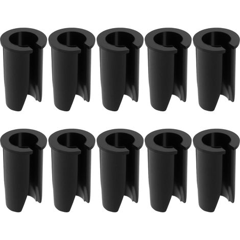 Pack of 10 plastic cable reducers, 14 mm, for 4 mm or 5 mm open frame loops (1/5)