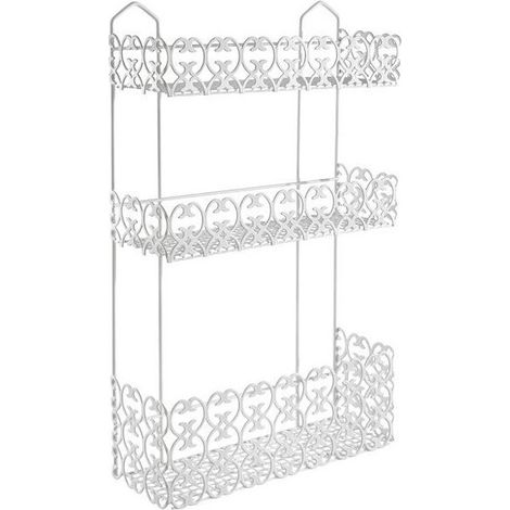 Estante para baño Florenz Recta 3P 30X10 H 51 Metaltex