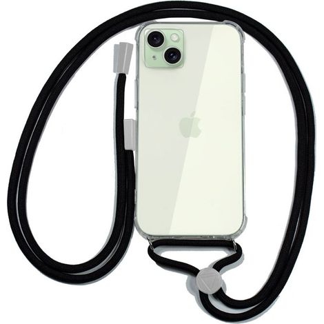 Carcasa COOL para iPhone 15 Plus Cordón Negro