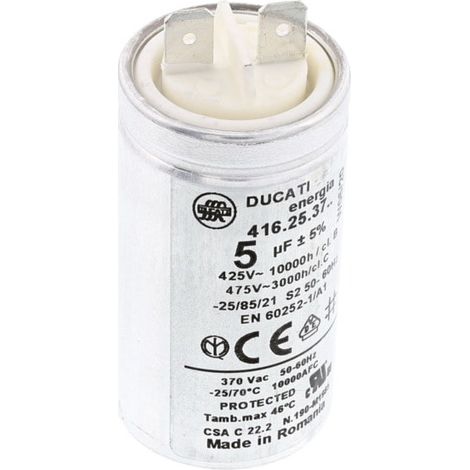 Condensateur 5uF pour e.a. AEG, Electrolux hotte aspirante 4055304762
