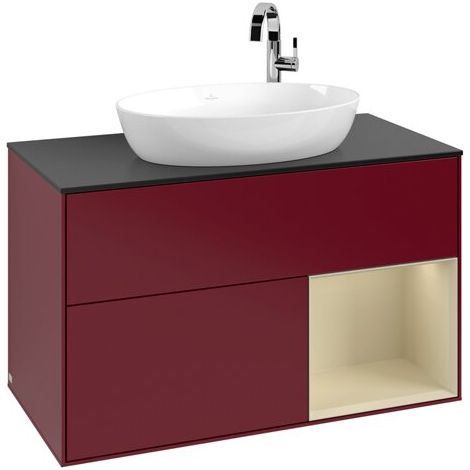 Villeroy & Boch F902HJHB Meuble sous-vasque Finion F90 (1/3)