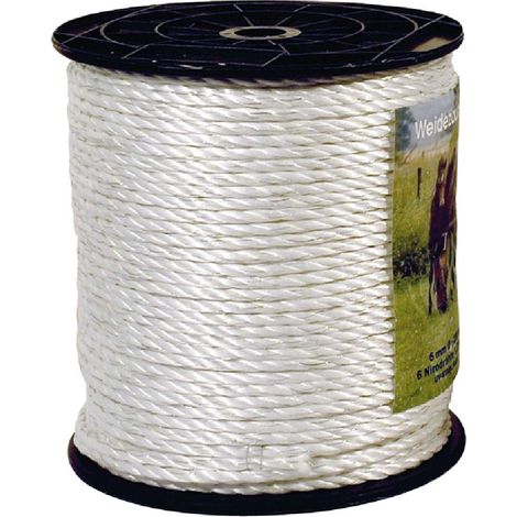 Corda elettrica da 6 mm con sei fili in acciaio bobina da 200 m