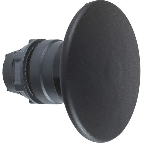 Tête de bouton poussoir Schneider Electric Noir, Momentané, Ø découpe 22mm, Harmony XB5 ( Prix pour 1 ) (1/3)