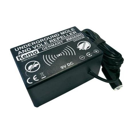 KEMO R MOLE Y CAMPAGNOL PULSER AHUYENTADOR DE ANIMALES Y PLAGAS R SUBTERRÁNEO PULSIF M069N