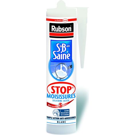 RUBSON Anti-Schimmel-Kitt, weiß, 280 ml RUBSON