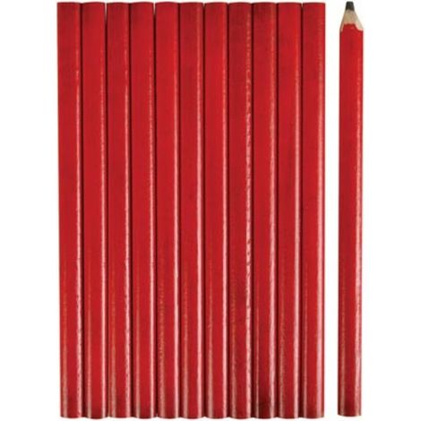 Crayons De Menuisier 175 Mm (12 Pcs) (1/5)